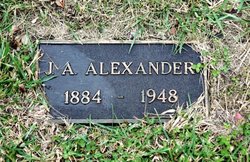J A Alexander 