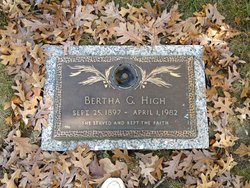Bertha Plant <I>Grissett</I> High 