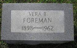 Vera <I>Biesecker</I> Foreman 