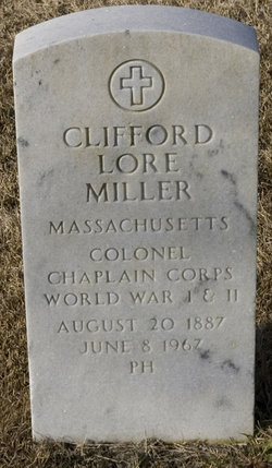 COL Clifford Lore Miller 