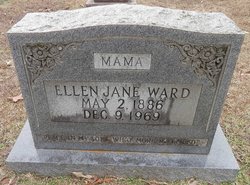 Ellen Jane <I>McGough</I> Ward 