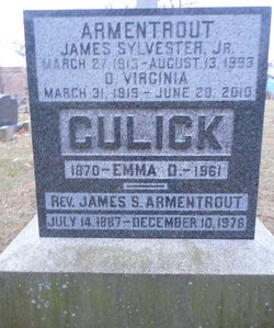 Rev James S Armentrout 