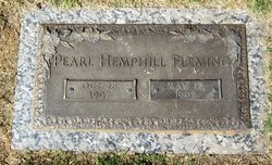 Laura Pearl <I>Hemphill</I> Fleming 