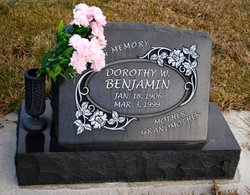 Dorothy Winifred <I>Dunham</I> Benjamin 