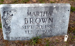 Martha <I>Breedlove</I> Brown 