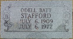 Edna Odell <I>Batt</I> Stafford 