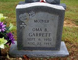 Oma Rae <I>Bartlett</I> Garrett 
