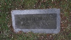 Alice <I>Dickerson</I> Beam 