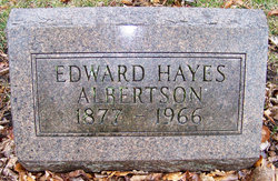 Edward Hayes Albertson 