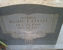 Mamie Eva <I>Barnsfield</I> Clyatt 