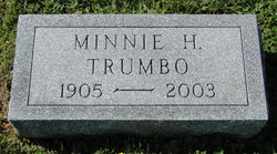 Minnie Agnes <I>Halterman</I> Trumbo 