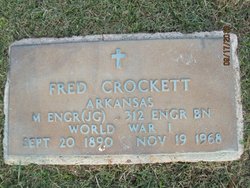 Benjamin Franklin “Fred” Crockett 