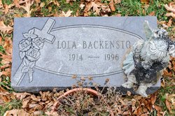 Lola Louise <I>Riddick</I> Backensto 