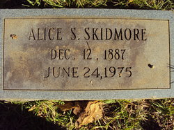 Alice <I>Smith</I> Skidmore 