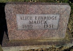 Alice Esther <I>Austin</I> Stockinger Ethridge 
