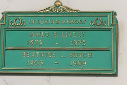 Beatrice L <I>Lively</I> Busch 