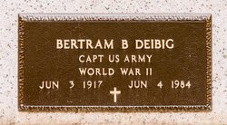 Bertram Bernard “Bert” Deibig 