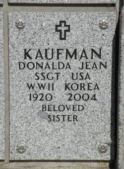 Donalda Jean Kaufman 