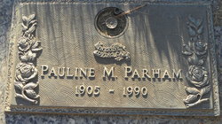 Martha Pauline <I>Marchman</I> Parham 