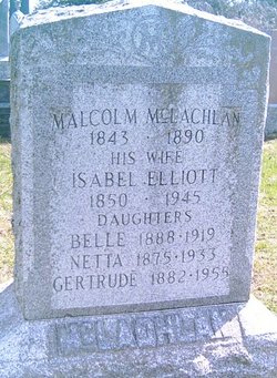 Isabella Boston <I>Elliot</I> McLachlan 