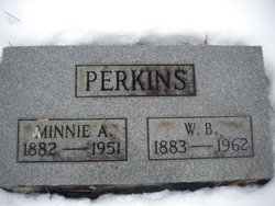Minnie Alma <I>Roach</I> Perkins 