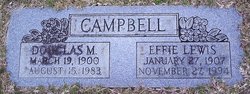Douglas M Campbell 