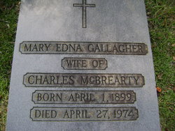 Mary Edna <I>Gallagher</I> McBrearty 