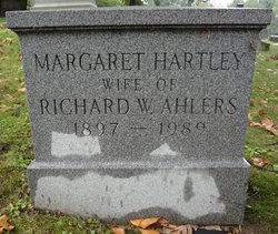 Margaret M <I>Hartley</I> Ahlers 