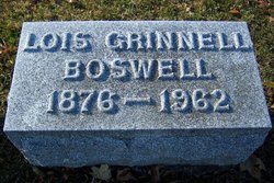 Lois <I>Grinnell</I> Boswell 