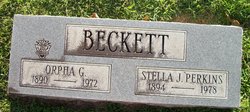 Stella J. <I>Perkins</I> Beckett 
