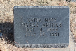 Catha Mary <I>Parks</I> Anthes 