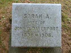 Sarah Ann <I>Low</I> Davenport 