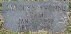 Carolyn Yvonne Adams 