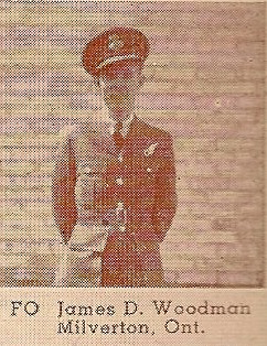 Flying Officer ( Air Bomber ) James Donald Woodman 