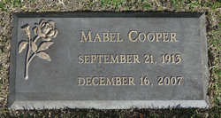 Mabel <I>Jenkins</I> Cooper 