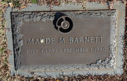 Maude <I>McIntosh</I> Barnett 