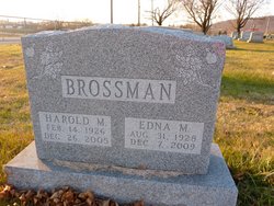 Edna Mae <I>Witwer</I> Brossman 