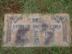 Julia Estelle <I>Brown</I> Cobb 