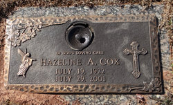 Hazeline <I>Abee</I> Cox 