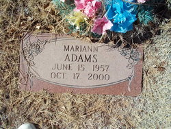 Mariann <I>Wilson</I> Adams 
