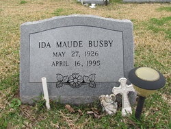 Ida Maude <I>Harrelson</I> Busby 
