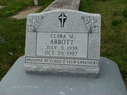 Clara <I>Caruthers</I> Abbott 