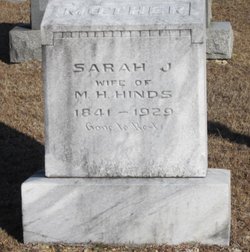 Sarah Jane <I>Ratliff</I> Hinds 