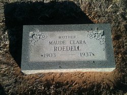 Maude Clara <I>Parker</I> Roedell 