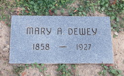 Mary A. <I>Hoover</I> Dewey 