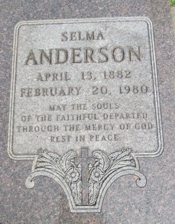 Selma <I>Anderson</I> Anderson 