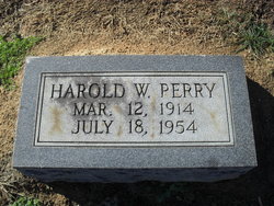 Harold Wilson Perry 