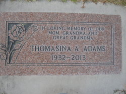 Thomasina Ann Adams 