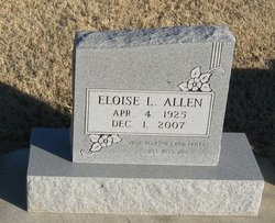 Eloise L Allen 