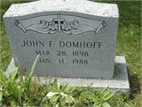 John F Domhoff 